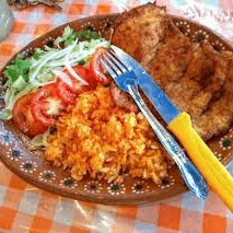 Milanesa Empanizada de Pollo +  Refresco