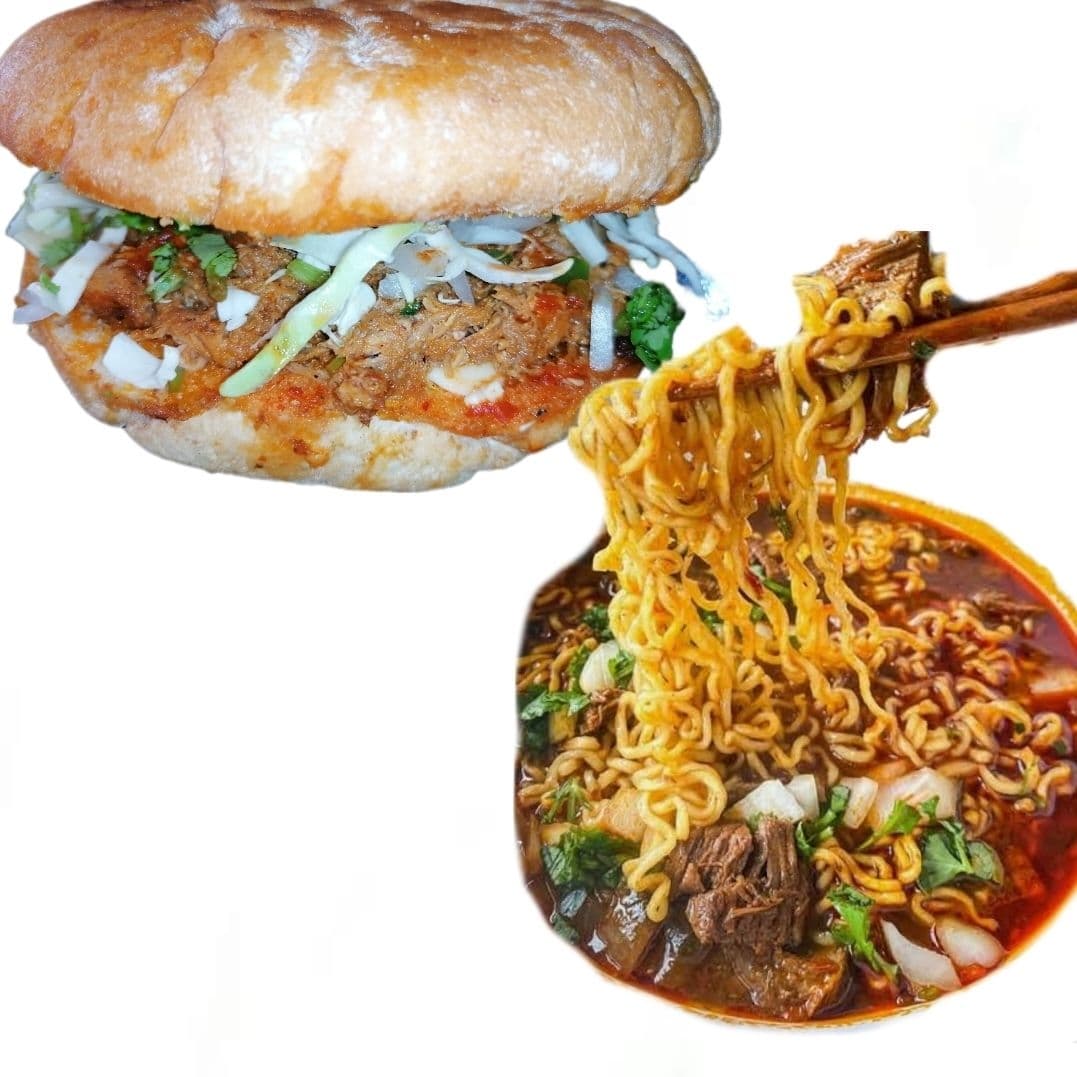 Torta y Birriamen Medio Litro