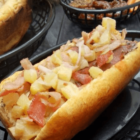 HOT DOG HAWAIANO