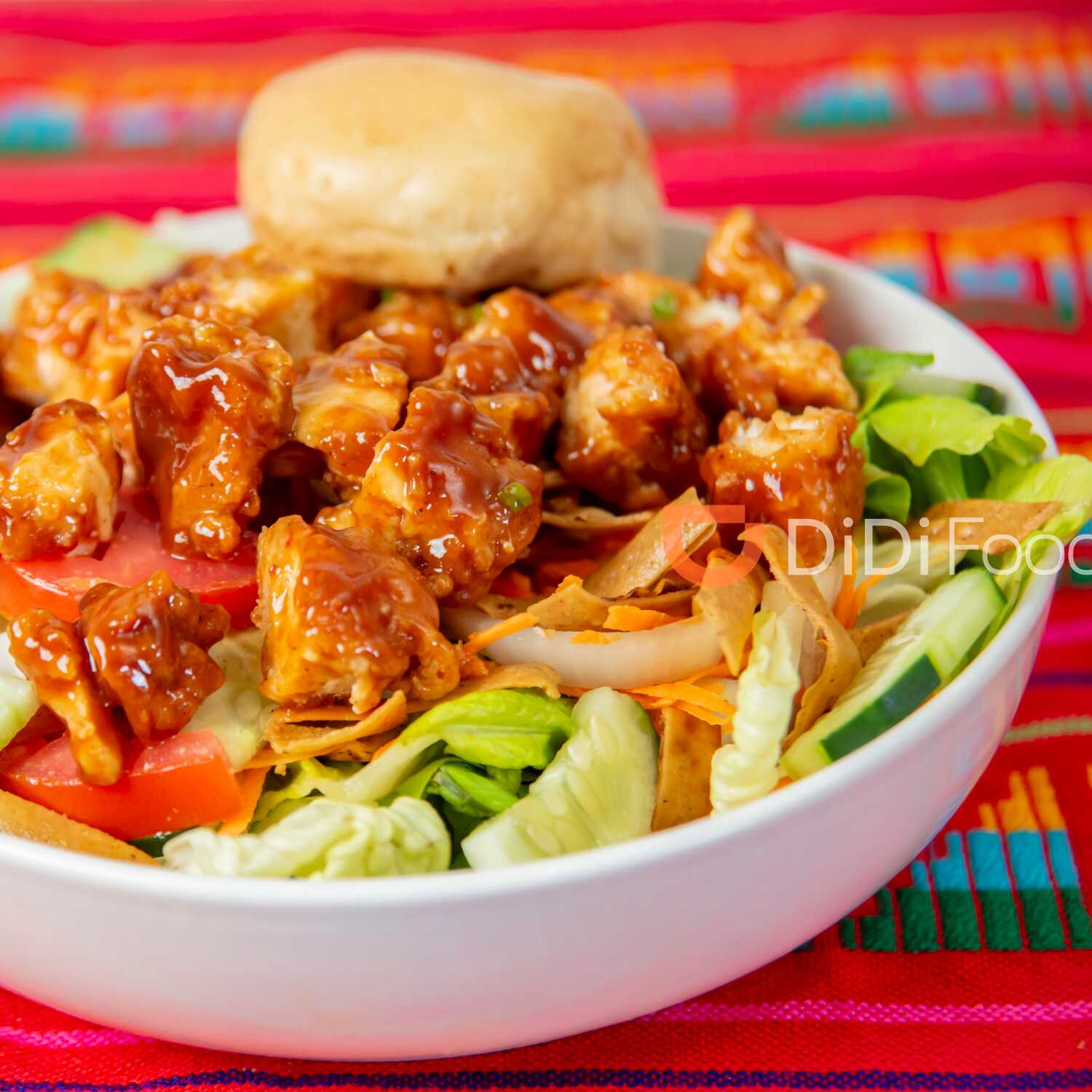 Ensalada con Pollo BBq
