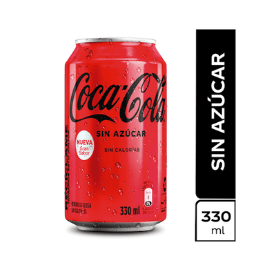 Coca Cola Sin Azúcar 300 ml