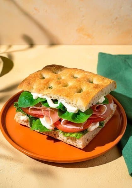 Focaccia Prosciutto