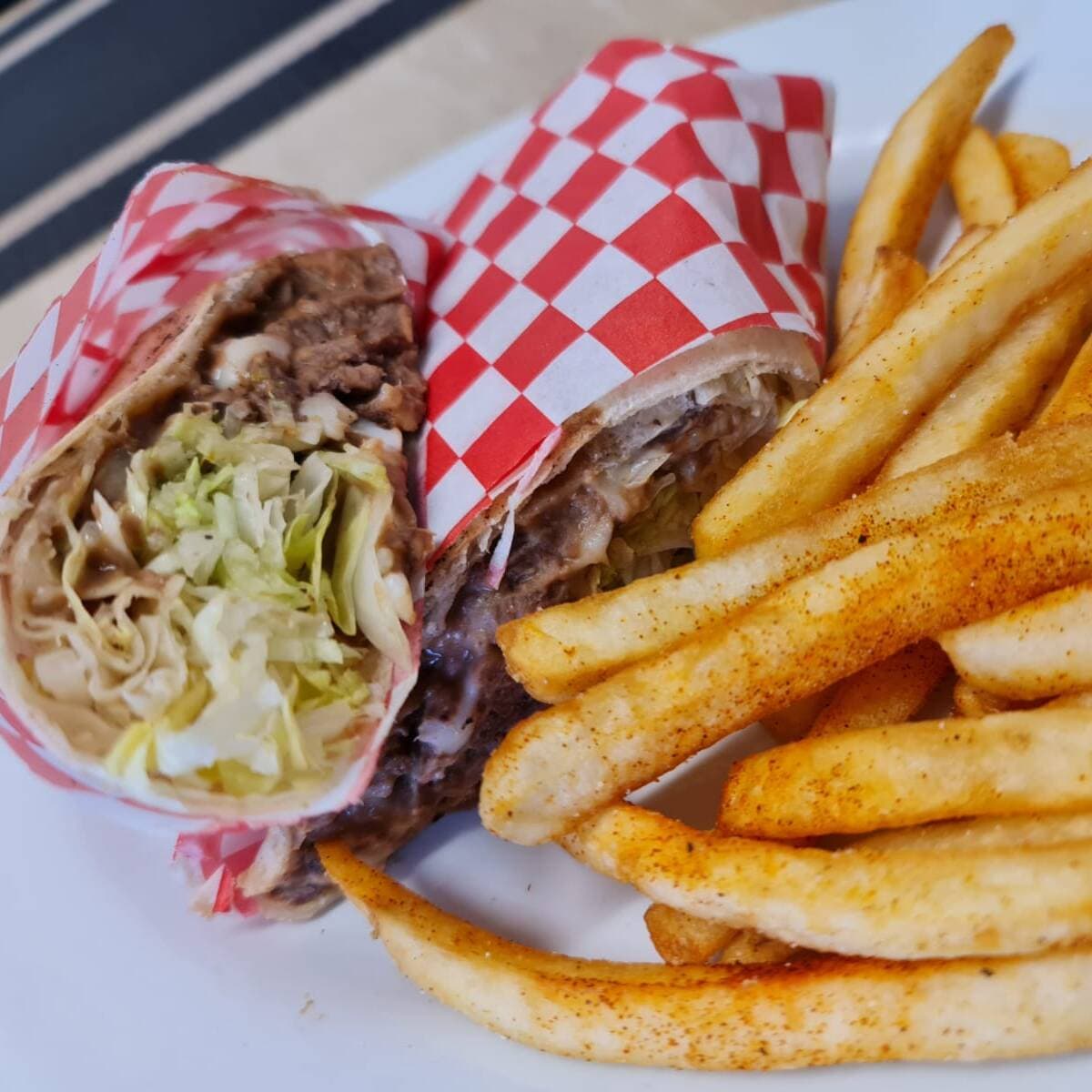 Mega Burro de Carne Asada