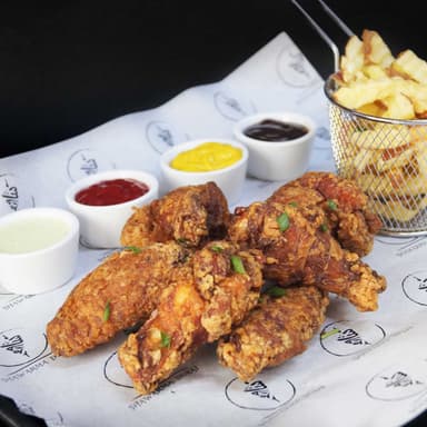 Alitas Crispy 6 uds