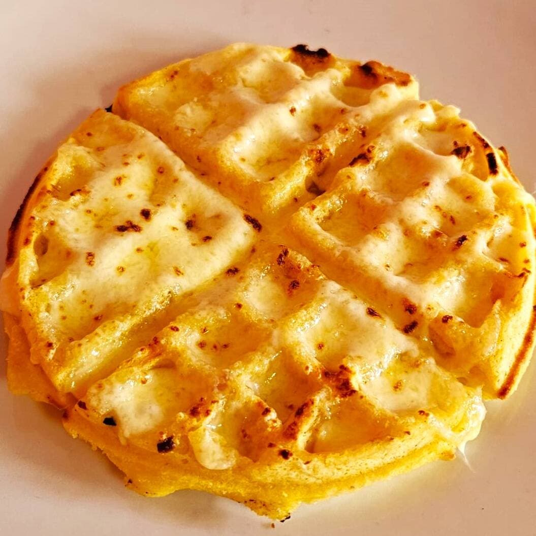 Wafle choclo queso