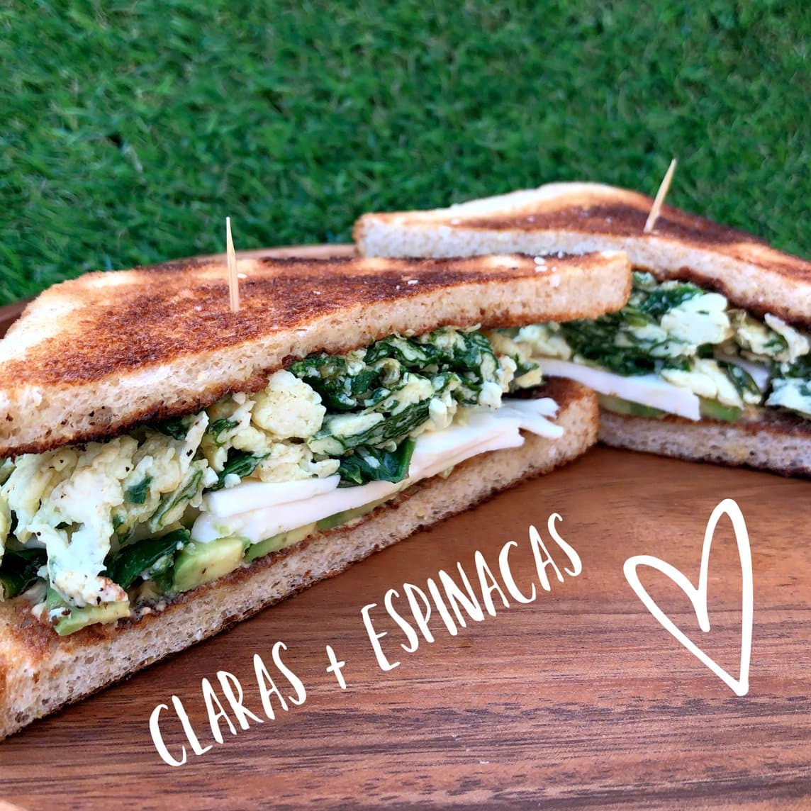 Sandwich de Claras