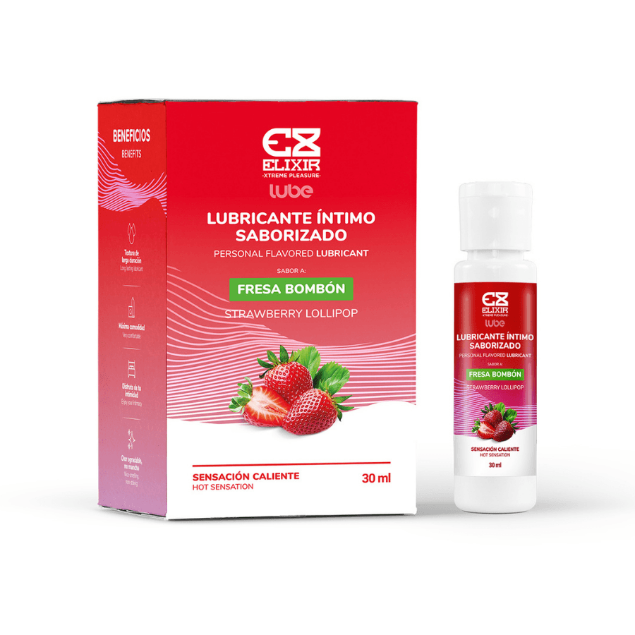 Lubricante Íntimo Saborizado Fresa Bombon 30 Ml...