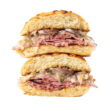 Roast Beef Cheese Combo