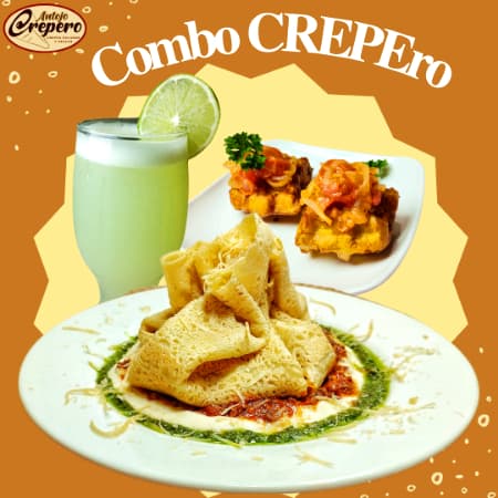 Combo Crepe Boloñesa- Italiana