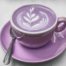 Taro Milk caliente