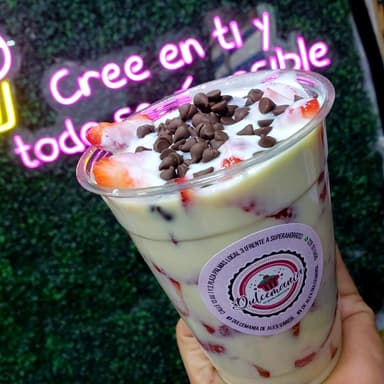 Fresas con Crema GRANDES