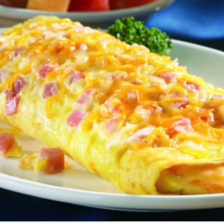 Omelette de Jamón y Queso