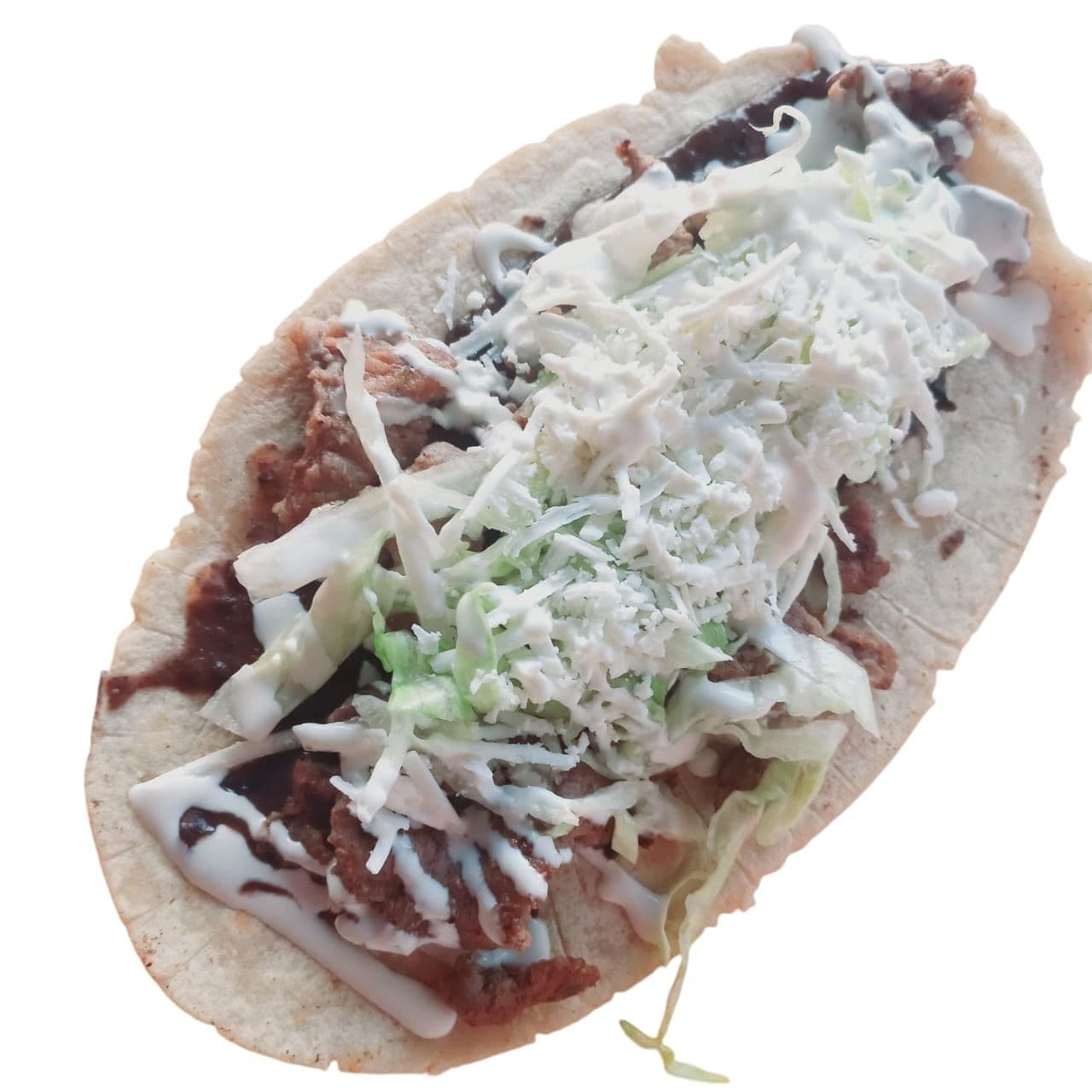 Huarache de Bistec de Res