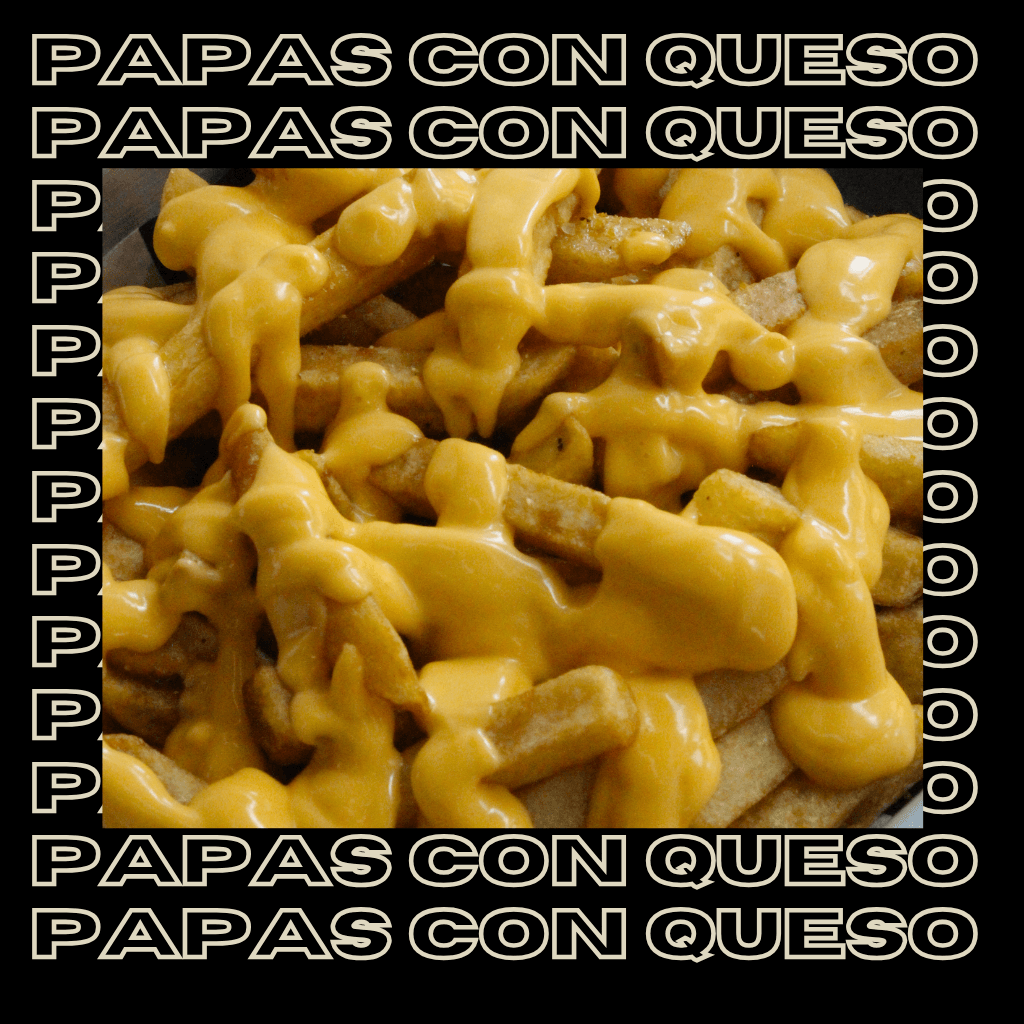 PAPAS CON QUESO APARTE
