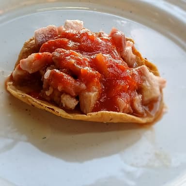 Tostada de trompa