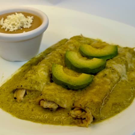 Enchiladas poblanas