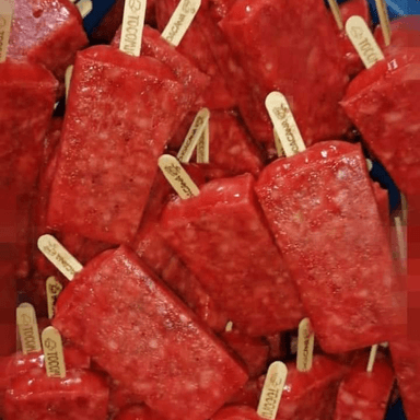 Paleta de Fruta de Fresa