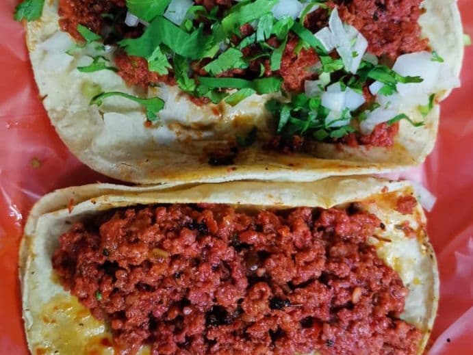 Taco de Chorizo