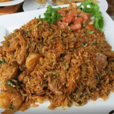 Arroz con Lengua en Salsa de Tomate