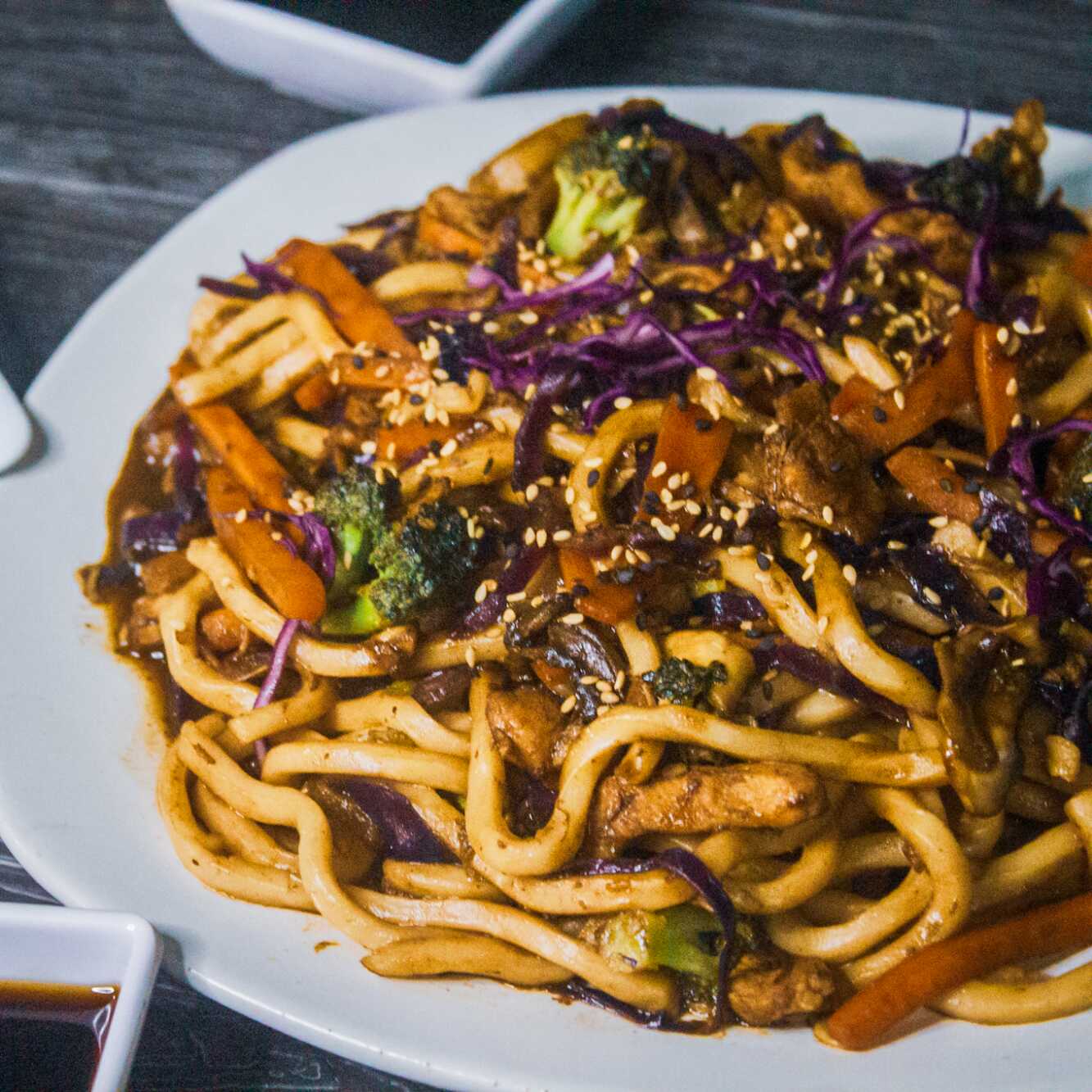 Yakisoba de Camarón