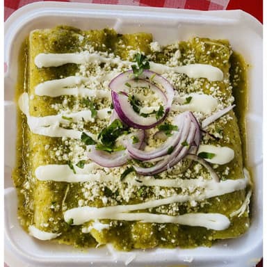 Enchiladas Verdes