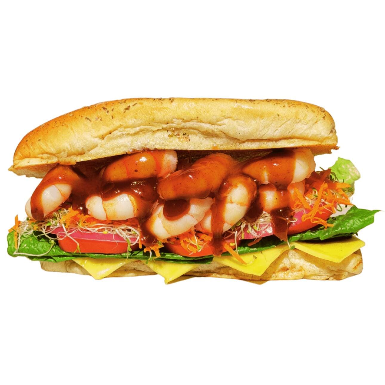 Camarón BBQ Baguette