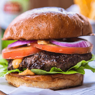 Combo Hamburguesa La Rola + Papas + Bebida