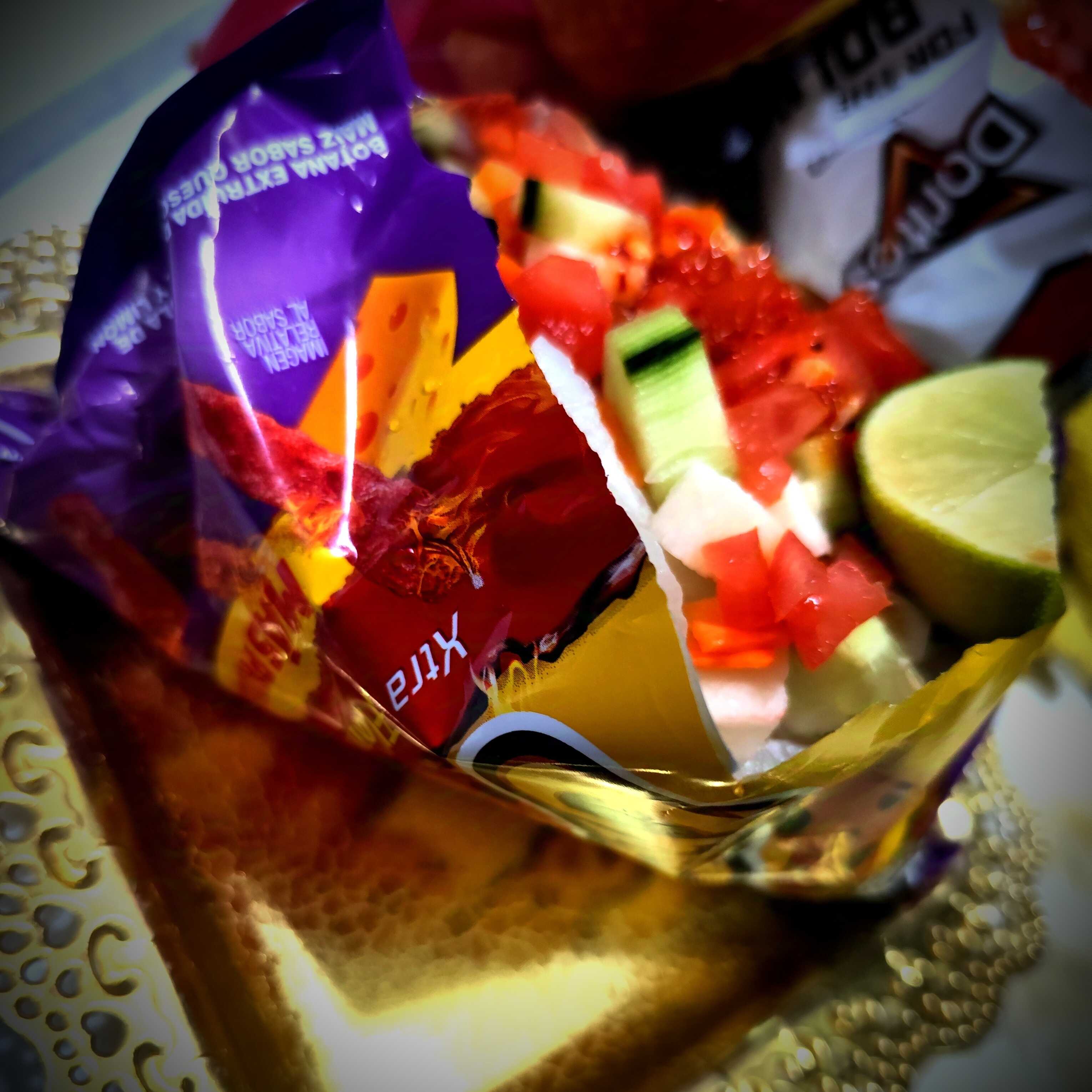 Cheetos Flamin Hot Preparados cueros y cacahuate