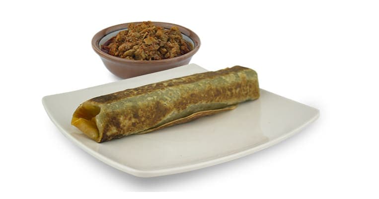 Burritos de papa de asado