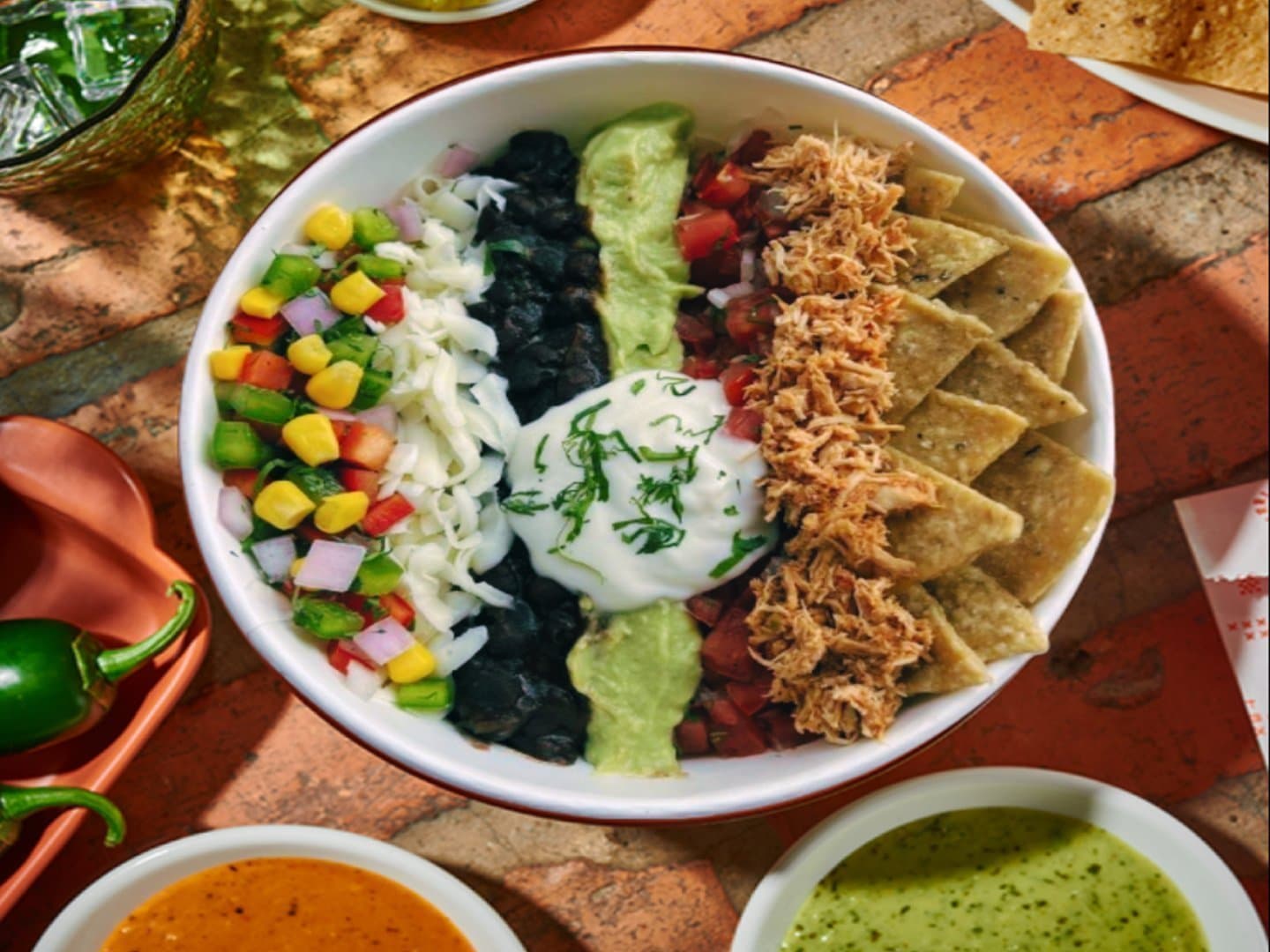 Bowl de pollo en salsa