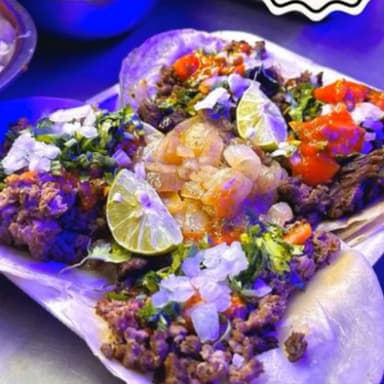 ORDEN DE TACOS DE CARNE ASADA ( TORTILLA DE MAIZ )
