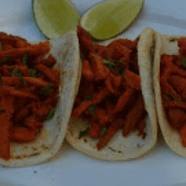 Tacos de Pastor, 4 piezas