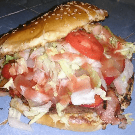 Hamburguesa Sencilla.
