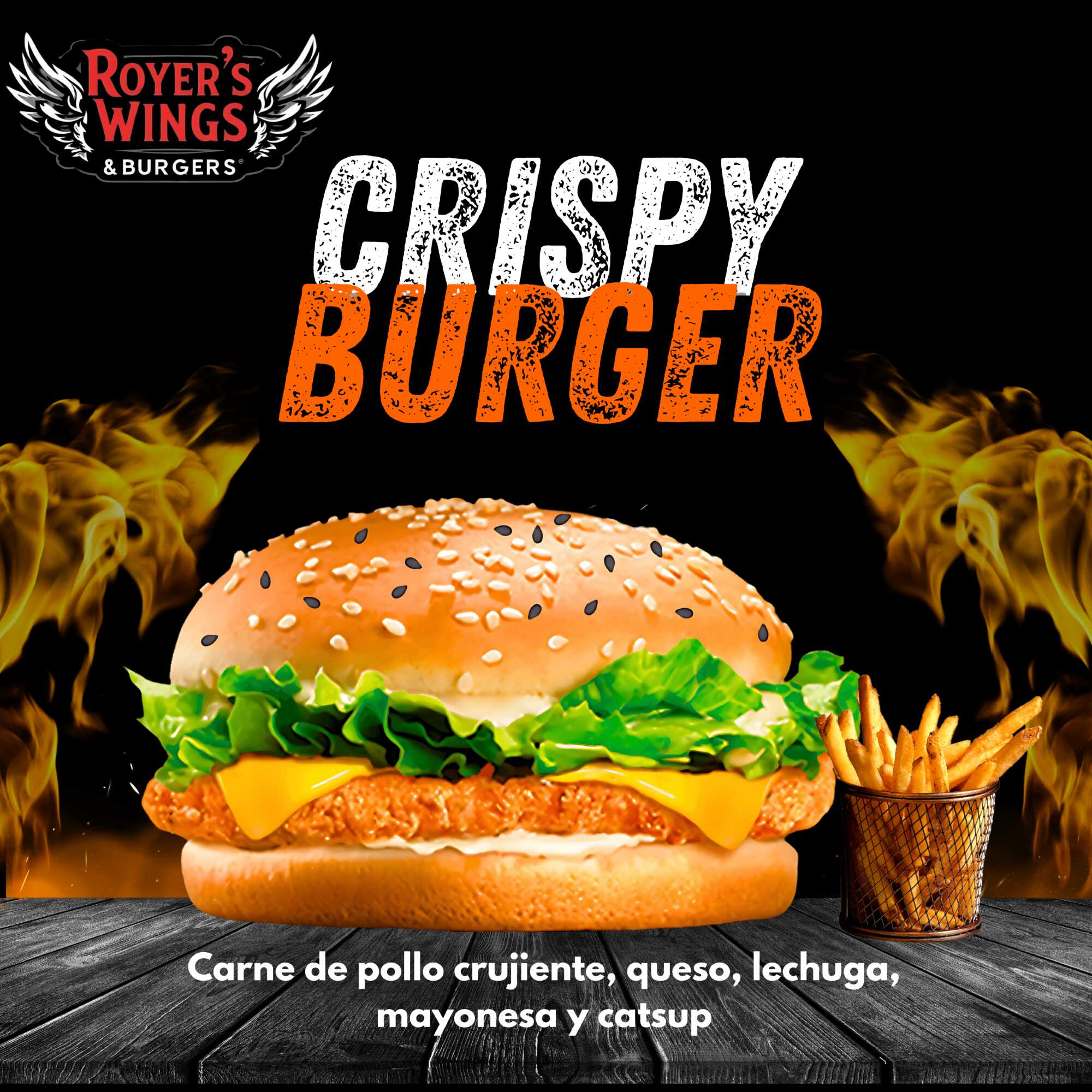 CRISPY BURGER