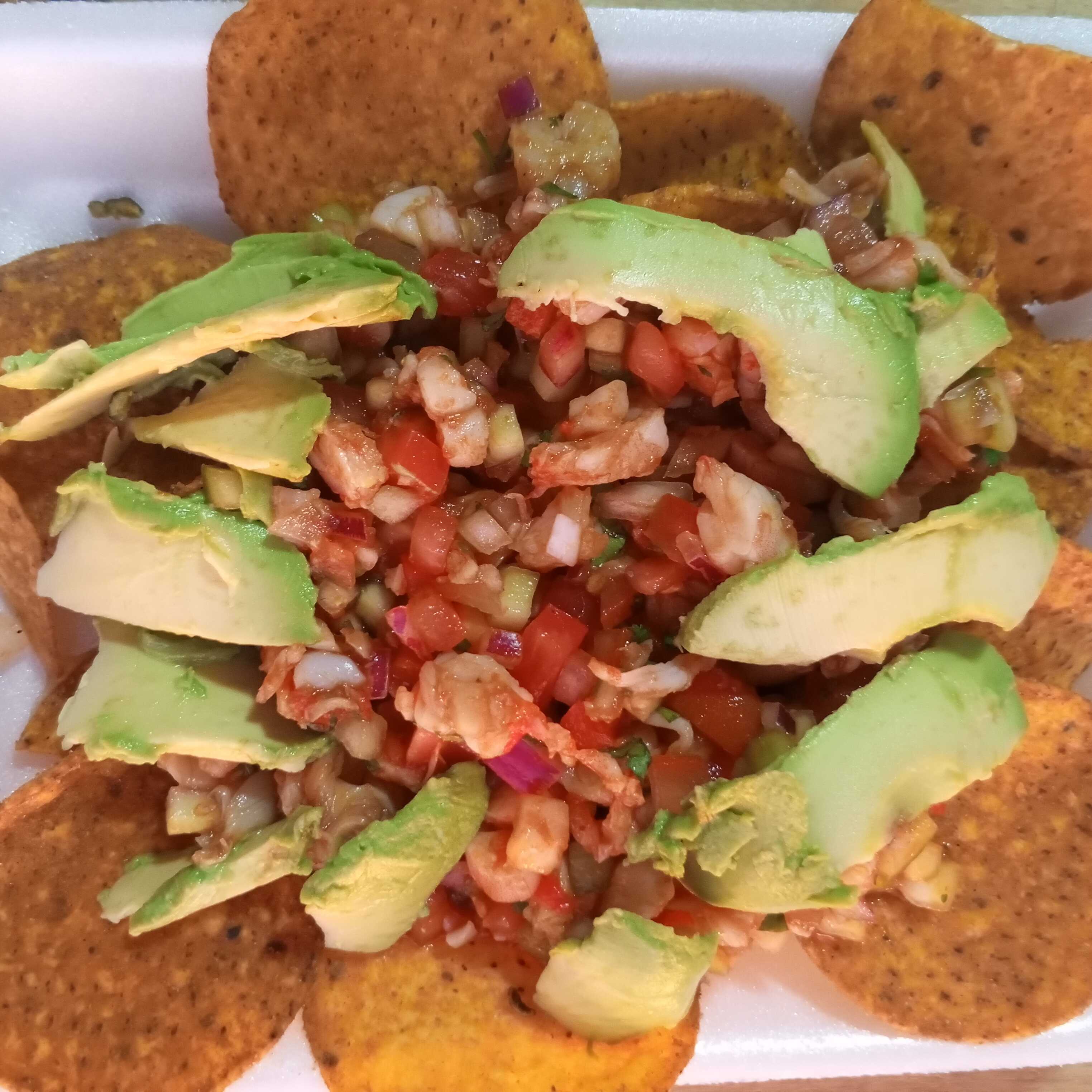 TOSTICEVICHE  (TOSTITOS VERDES)