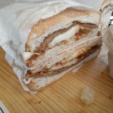 Milanesa con queso