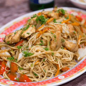 Menú Tallarín de Pollo
