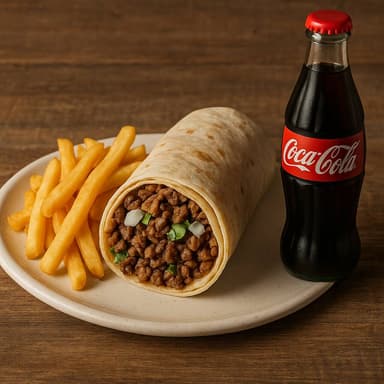 BURRITO CON UNA COQUITA