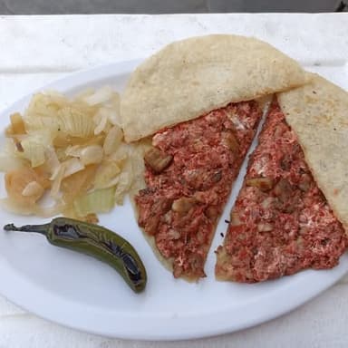 Gringa Combinada (Bistec-Chorizo)