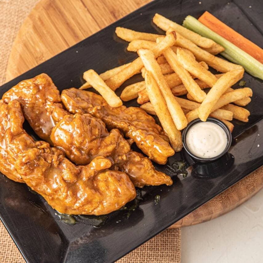 Chicken Tenders x5 + Papas