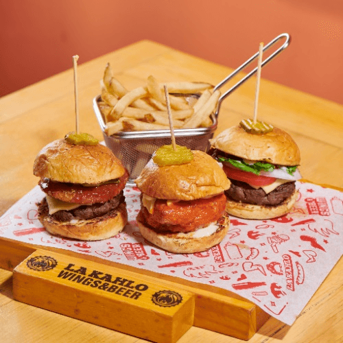Baby Burguer Sampler (3 Piezas)