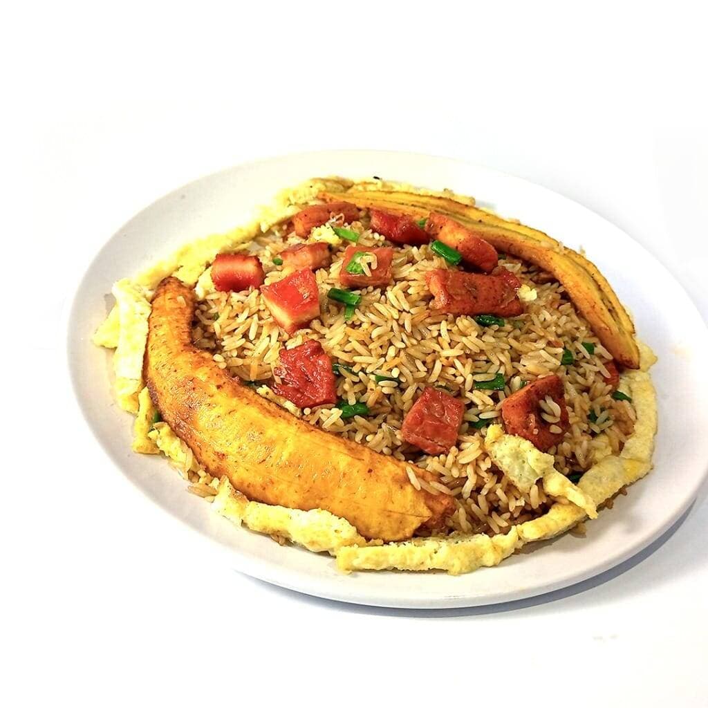 Chaufa Amazónico con Cecina