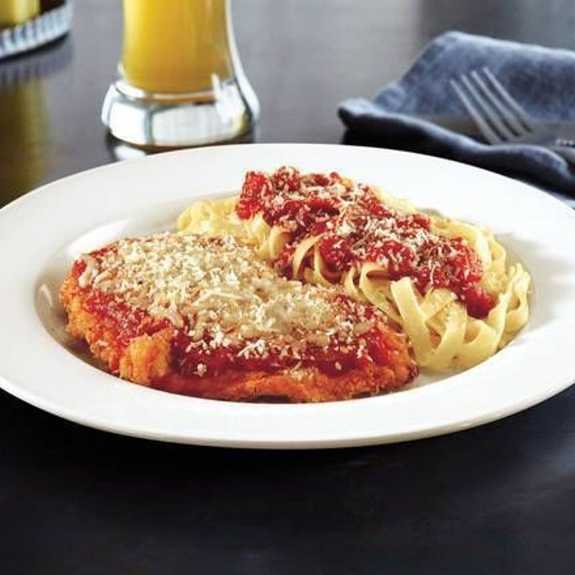 Chicken parmigiana pasta