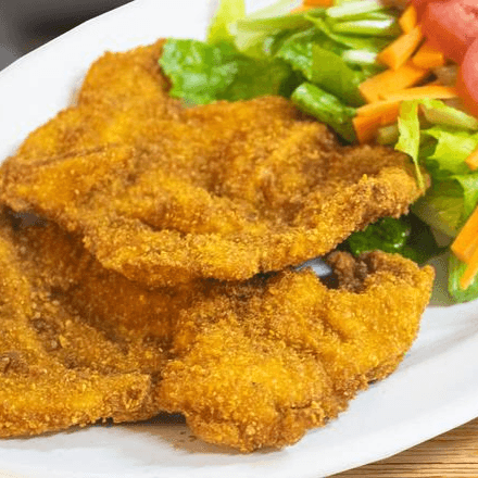 Milanesa de Pollo.