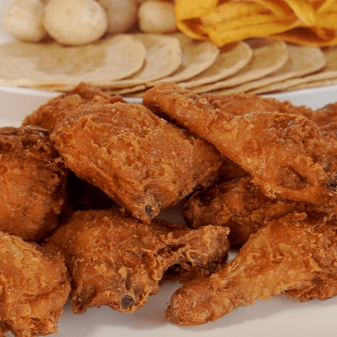 6 Piezas de Pollo Frito