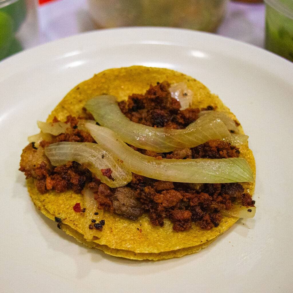 Taco de Longaniza
