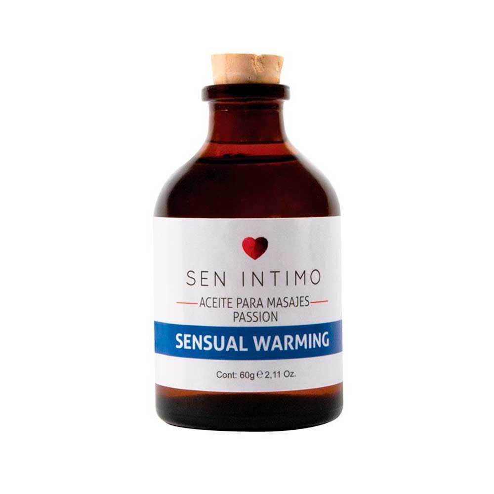 Aceite De Masajes Sensual Warming Passion 60 Ml...