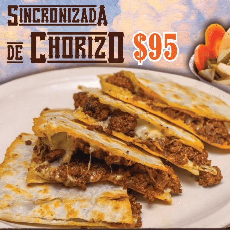 Sincronizada de Chorizo