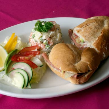 Torta de Jamón vegetariano