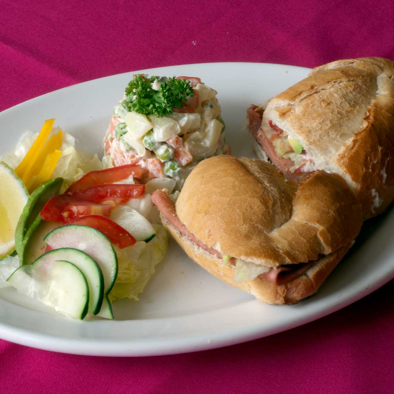 Torta de Jamón vegetariano